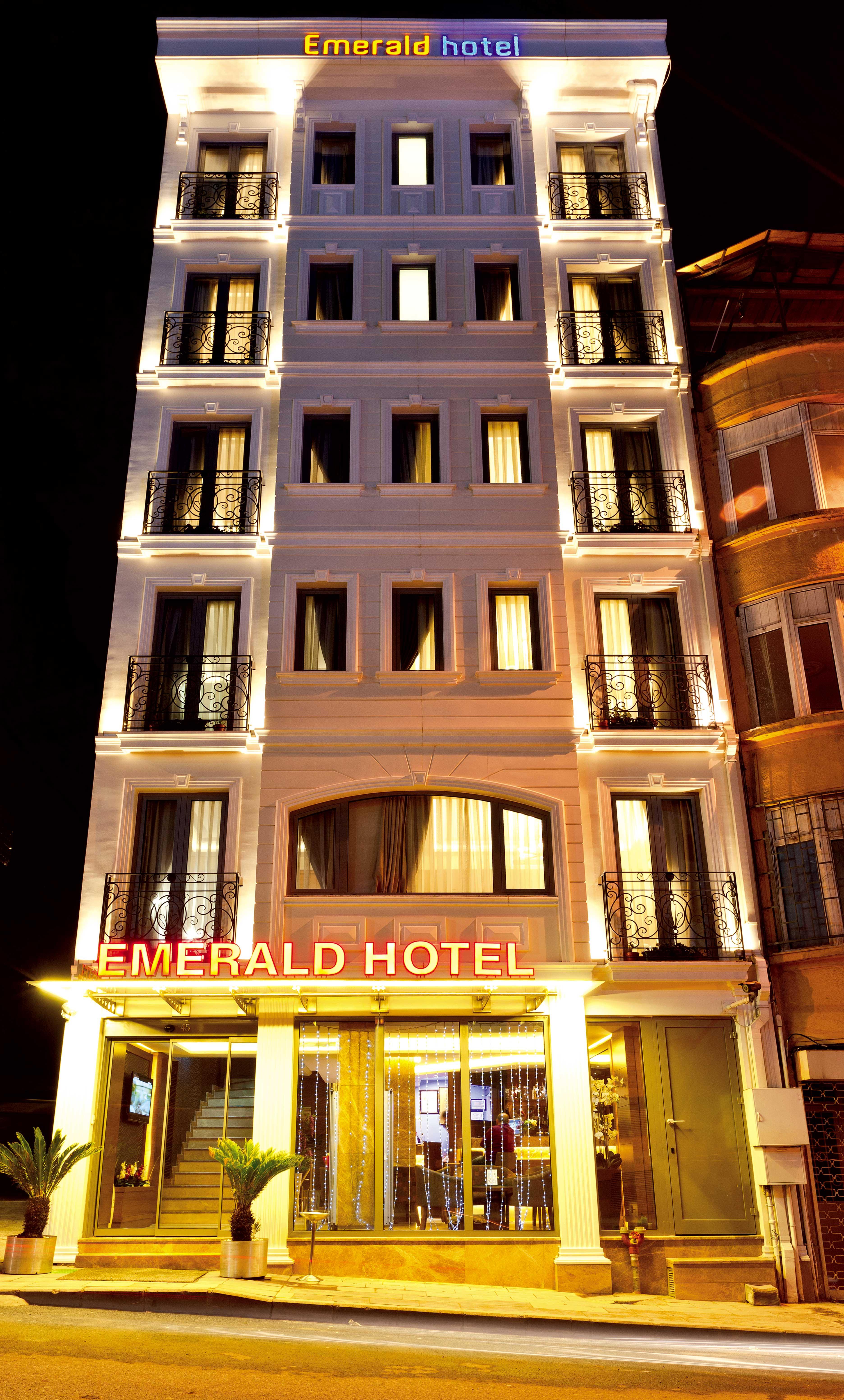 Emerald Hotel Istanbul Exteriör bild